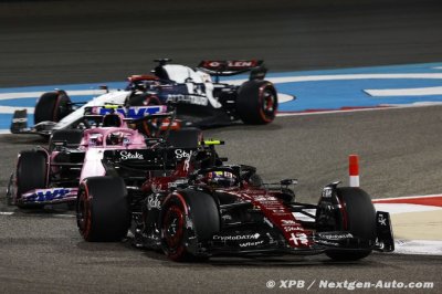Alfa Romeo F1&nbsp;: Le meilleur tour de Zhou visait bien Alpine