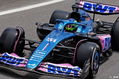 Ocon pilote l’Alpine F1 de 2024 depuis septembre au simulateur