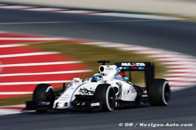 Felipe Massa a découvert la nouvelle Williams