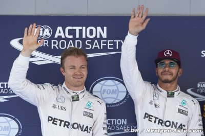 Mercedes n’infligera pas de punition à ses pilotes