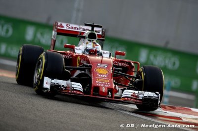 Abu Dhabi, FP3: Vettel quickest as Mercedes drivers finish 4th and 5th