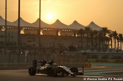 Qualifying - Abu Dhabi GP report: Force India Mercedes
