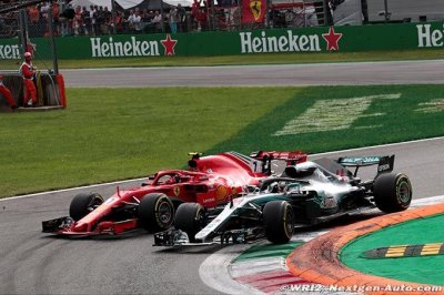 Hamilton a adoré se battre contre Räikkönen
