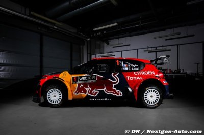 Citroen reveals its new C3 WRC, with Red Bull as sponsor