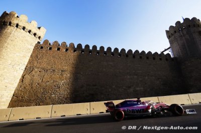 Pérez tient en respect les McLaren, Stroll arrache deux points