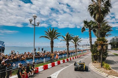 Le roadshow du GP de France avec Renault attire les foules à Nice