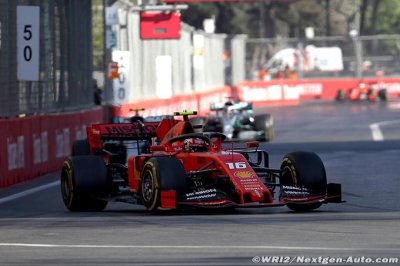 Leclerc se dit ‘satisfait’ de ses débuts chez Ferrari