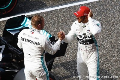 Bottas&nbsp;: Je ne voudrais pas un autre équipier que Lewis Hamilton