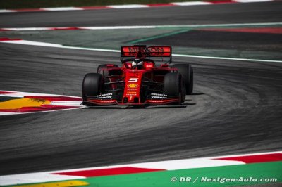 Vettel voulait s’intercaler entre les Mercedes au premier virage