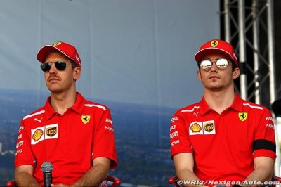 Les pilotes Ferrari affectés par la mort de Lauda avant Monaco