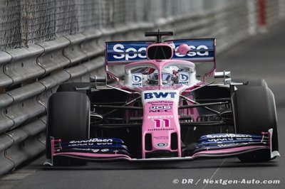 De grosses difficultés chez Racing Point ce jeudi à Monaco