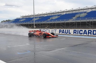 Vettel, Leclerc et Gasly testent les pneus 2020 au Paul Ricard