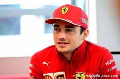 Leclerc a assisté à une course de MotoGP et veut en essayer une
