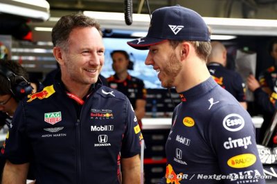 Horner note des progrès de la part de Gasly