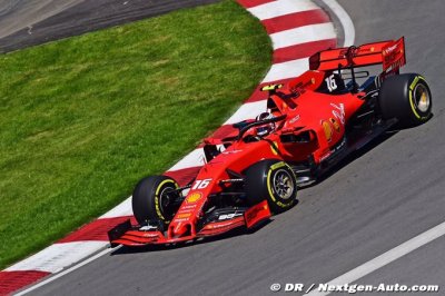 Montréal, EL2&nbsp;: Leclerc en tête, Hamilton et Verstappen dans le mur
