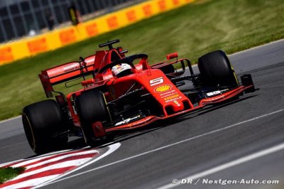 Montréal, EL3&nbsp;: Vettel et Ferrari se placent avant la qualification
