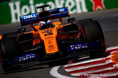 Sainz pénalisé de trois places sur la grille, Norris huitième 