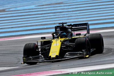 Ricciardo garde sa 8e place sur la grille, Hulkenberg 13e au Paul Ricard