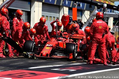 Chez Ferrari, Binotto essaie de voir le verre à moitié plein 