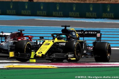 Renault tire du positif du GP de France malgré la pénalité
