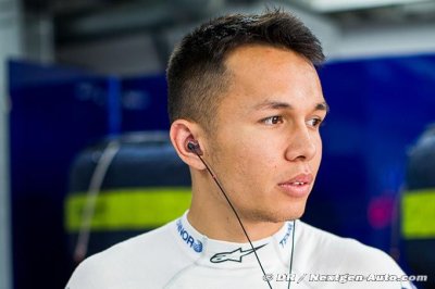 Albon estime s’être bien adapté à la F1