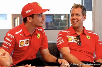 Leclerc ne voit pas Vettel quitter Ferrari ou la F1