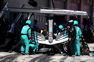 Mercedes révèle l’ampleur des dégâts sur l’aileron d’Hamilton lors du GP d’Autriche