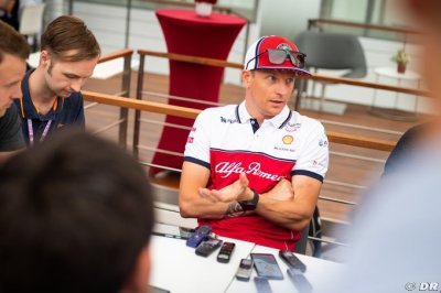 Passer de Ferrari à Alfa Romeo, ‘ce n’est pas la nuit et le jour’ pour Räikkönen 