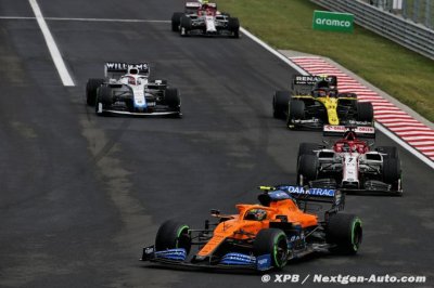 Un dimanche décevant en Hongrie pour McLaren 