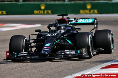 Hamilton et Bottas ne sont pas encore satisfaits de leur W11 à Sotchi