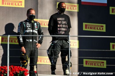 Officiel&nbsp;: Les pilotes de F1 ne pourront plus porter de T-shirt sur le podium