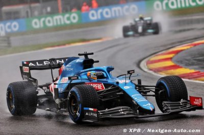 Alonso&nbsp;: ’Ce n’est pas normal’ que la F1 ait attribué des points à Spa