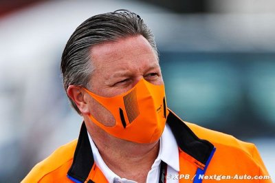 McLaren&nbsp;: Brown veut revoir le système en cas de report de course