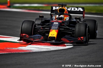 Mexique, EL2&nbsp;: Verstappen répond aux pilotes Mercedes F1