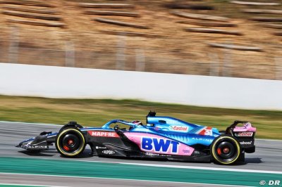 Le moteur Renault RE22 est encourageant chez Alpine F1