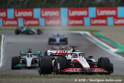 Magnussen&nbsp;: Le départ en course à Imola était ’comme à Noël’