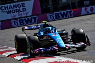 Alonso satisfait, Ocon frustré par un drapeau jaune à Bakou