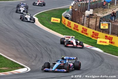 Alpine F1&nbsp;: Ocon voulait ’marquer plus de points’ aux Pays-Bas