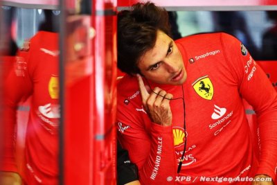 Sainz prend une pénalité de cinq places après un changement de moteur