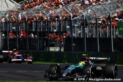 Mercedes F1&nbsp;: Wolff a eu envie de ’se frapper’ à Melbourne