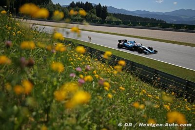Pénalisé de 3 places sur la grille, Russell s’excuse auprès de Kvyat