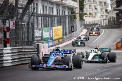 Rossi&nbsp;: Alpine F1 a appris des choses ’intéressantes’ à Monaco