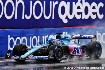 Canada, EL3&nbsp;: Alonso en tête sous la pluie à Montréal