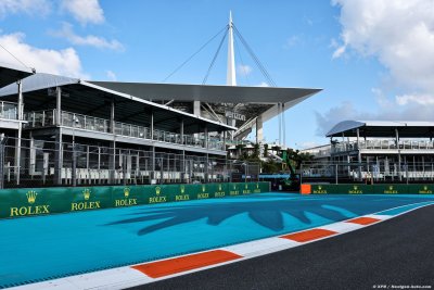 Météo F1 - GP de Miami&nbsp;: Les risques de pluie augmentent de jour en jour pour la course