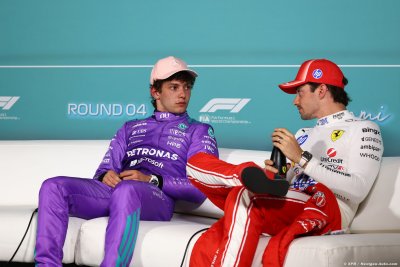 Leclerc backtracks after Antonelli criticism in Miami