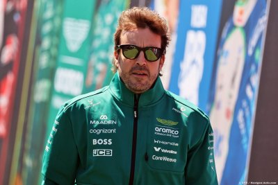 Alonso ne pourra ’malheureusement’ rien faire d’autre qu’optimiser son Aston Martin