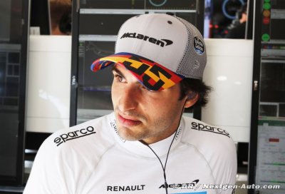 Sainz est surpris de voir McLaren dominer Renault au classement