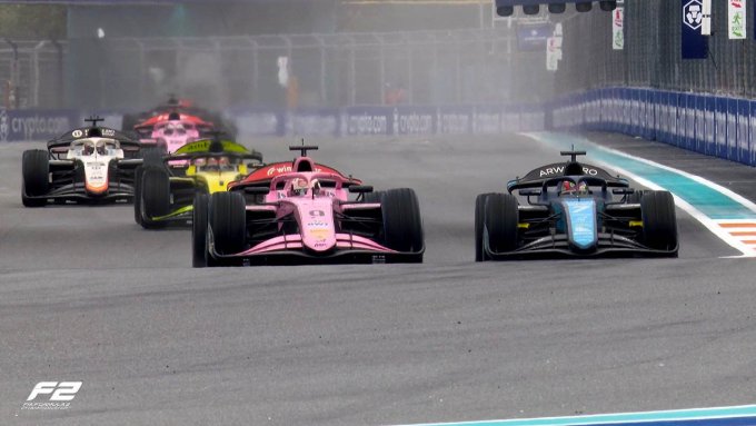 F2, Miami, Course principale : (…)