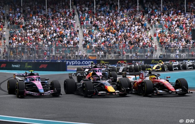 La F1 étudie une réduction de l'app