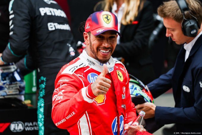 Hamilton franchit un cap chez Ferrari